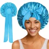 S1ec21b9b2d9d4c5788289edd0b497a49s-1.webp Bonnet de nuit en satin à longue queue pour femme