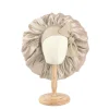 S25b799b986ef4c69a1ad90d3de78bfb98.webp Nouveau bonnet de nuit soyeux en satin pour femme