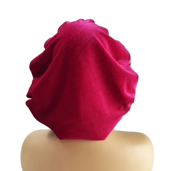 S27977bff74c34e0dbaa24399c3904716S.webp Bonnet de nuit chaud en velours double épaisseur