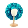 S35c713dffa354cfb8d7f8d70e6b82c98j.webp Nouveau bonnet de nuit soyeux en satin pour femme
