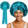 S3a86dc0d29ca44869345156b752c4e24E-1.webp Bonnet de nuit en satin à longue queue pour femme