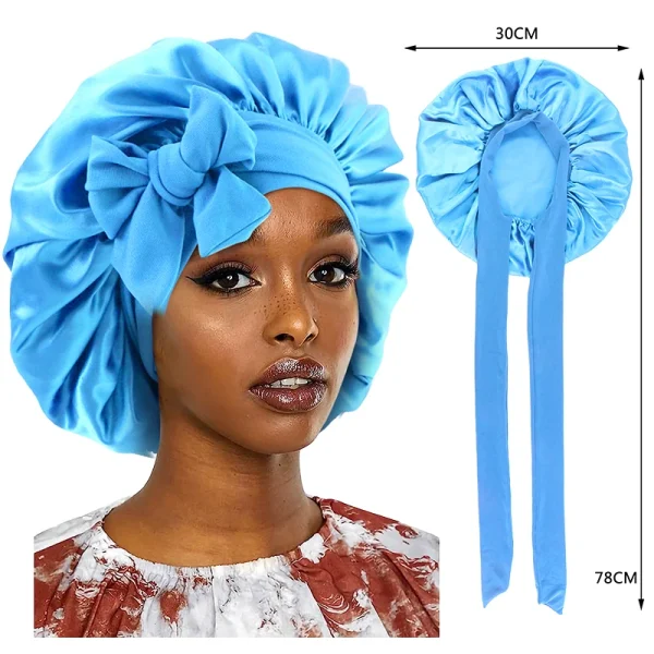S3e351f0b56f9491d86f86531c04eb288I.webp Nouveau bonnet de nuit en satin pour femme