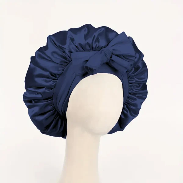 S3e39e015e9c241e3ae08e3b92f524c95r.webp Bonnet en satin, bonnet en soie, bonnet ajustable