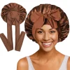 S4373115b7b9640c2bb24f93b92f60307e-1.webp Bonnet de nuit en satin à longue queue pour femme