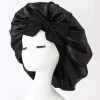 S4cd3b22e7f0a4023acf58e5548b88733o.webp Bonnet en satin, bonnet en soie, bonnet ajustable pour dormir