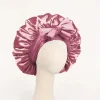 S54b7aad6740949a4a048acaff78c4aebB.webp Bonnet en satin, bonnet en soie, bonnet ajustable