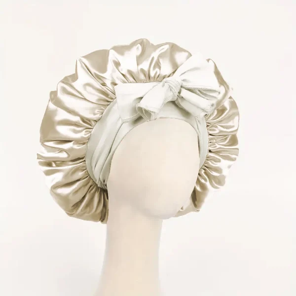 S56cf97122333498a81e59bd441f5ddddN.webp Bonnet en satin, bonnet en soie, bonnet ajustable