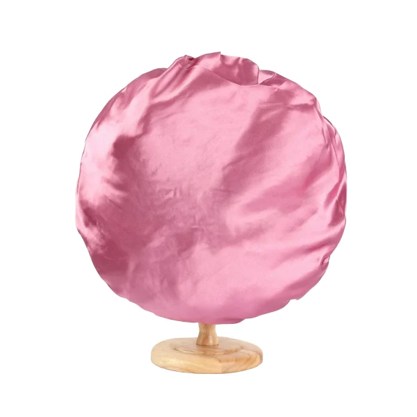 S62fe96be5d4643788b576b72b96b4ed9F.webp Nouveau bonnet de nuit soyeux en satin pour femme