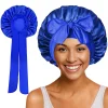 S6758069b802d44c4b8304310cfabc9483-1.webp Bonnet de nuit en satin à longue queue pour femme