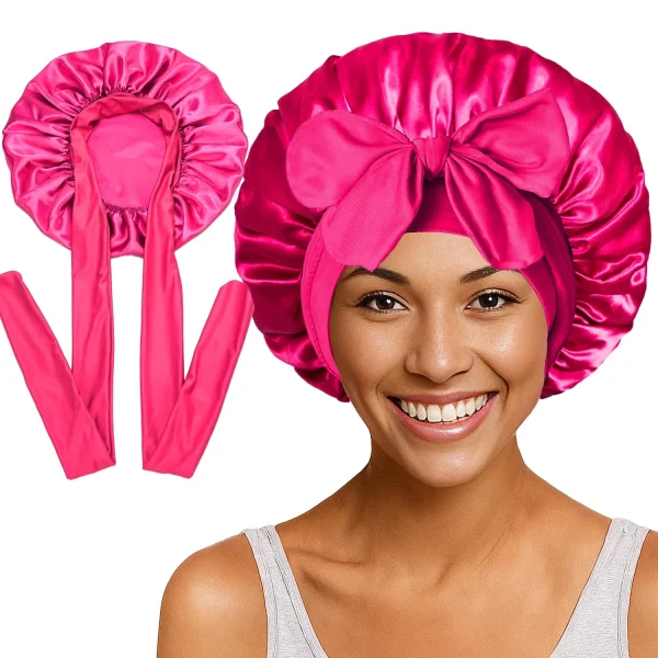S681044407fbe4d9ca55368a928bb1c99T-1.webp Bonnet de nuit en satin à longue queue pour femme