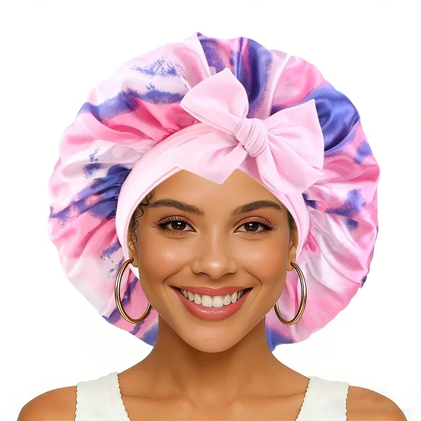 S7429ccdd2d814ad79a371f14ab2c7a4bM.webp Bonnet de nuit en satin pour femme