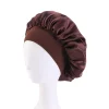 S763fdad3edf84550a0aacc42ce69416bn.webp Nouveau bonnet de nuit en satin à large bord
