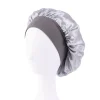 S772e6200e4874e658e9f166e3cb1a9758.webp Nouveau bonnet de nuit en satin à large bord