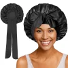 S828af75ac181411ab918f3731f12b79bM-1.webp Bonnet de nuit en satin à longue queue pour femme