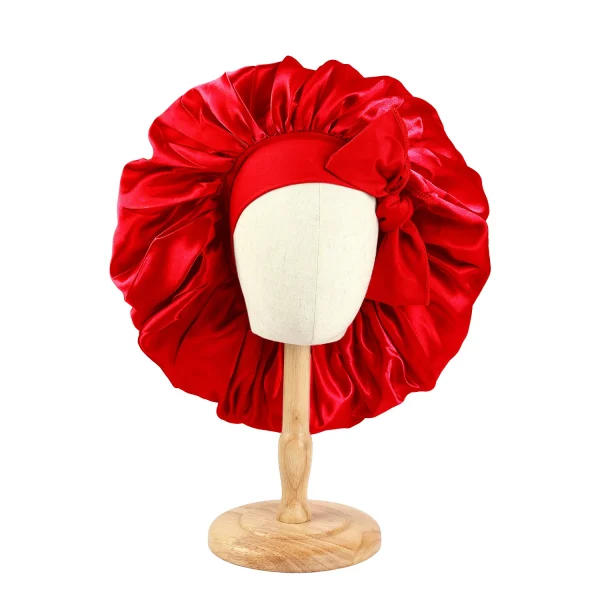 S89db1bfc41c748548f72cf214a697759i.webp Nouveau bonnet de nuit soyeux en satin pour femme