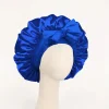 S91336427f45d4f2993a032e778940b8cL.webp Bonnet en satin, bonnet en soie, bonnet ajustable pour dormir