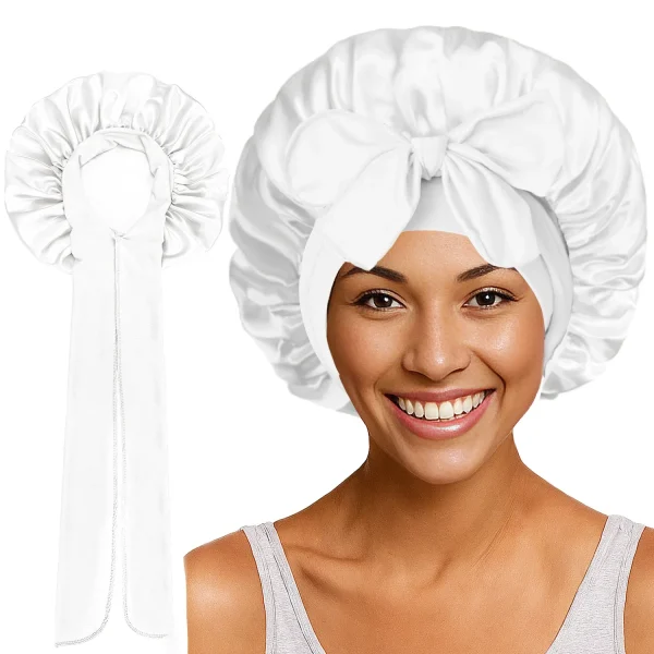 S92d7499776484450b4212b946f5f46c7g-1.webp Bonnet de nuit en satin à longue queue pour femme