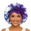S94e32f042f8c4ee69dcbde205dfe9e38Q.webp Bonnet de nuit en satin pour femme