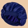 S98b20aa6d3124730b29f94a155c2f90bs.webp Bonnet de douche en Satin solide à large bord