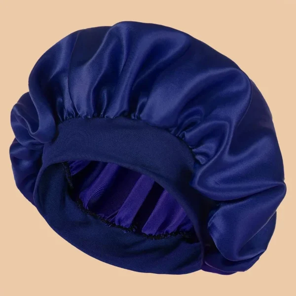 S98b20aa6d3124730b29f94a155c2f90bs.webp Bonnet de douche en Satin solide à large bord