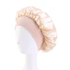 Sa82489f6323744e69345020bfed6ec6aR.webp Nouveau bonnet de nuit en satin à large bord