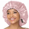 Saefc10248bf841938f0ffd5b3ce3a6ba8.webp Bonnet de nuit en satin avec boucle invisible réglable
