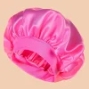 Sb3b4b77fa8ec4f5da682d337e0dc425as.webp Bonnet de douche en Satin solide à large bord