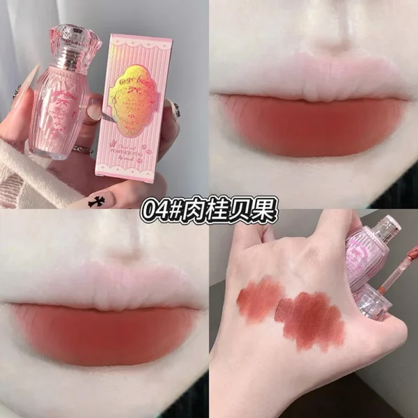 Gege Bear Soft Mist Lip Mud Velvet Matte Longue