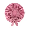 Sc984e7b442af45e7b681462594dc3eb81.webp Nouveau bonnet de nuit soyeux en satin pour femme