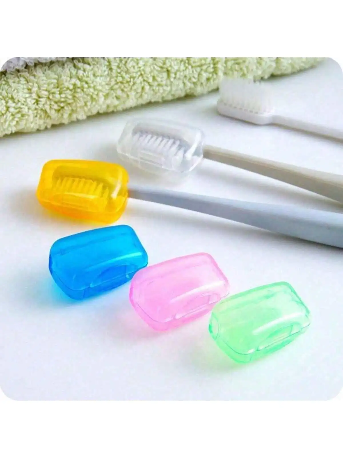 Brosse à dents, boîte de voyage pour brosse à dents avec couvercle – Image 3