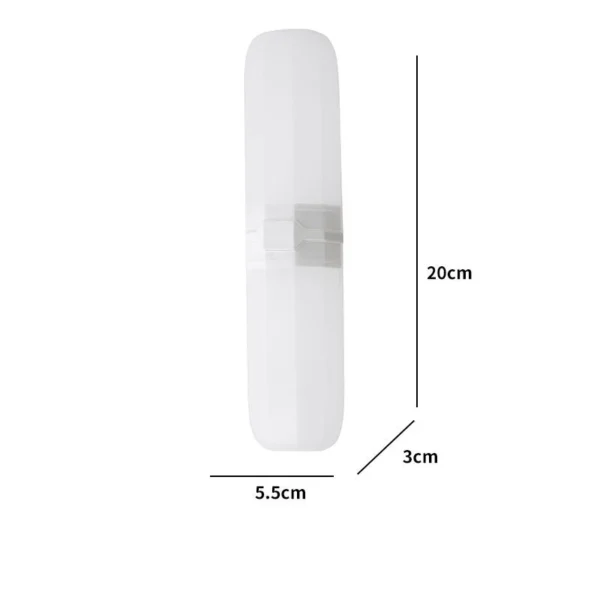 Étui de transport portable pour brosse à dents