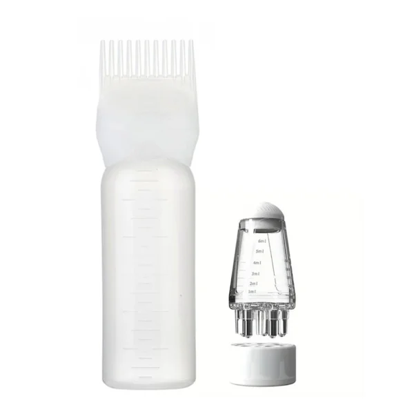 Lot de 2 accessoires de soin capillaire : flacon applicateur
