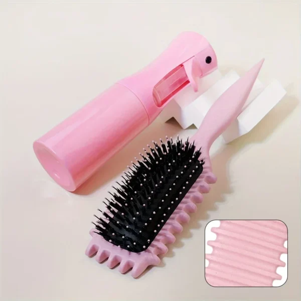 Kit professionnel de coiffure (2 pièces) : brosse « Candy »