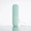 Étui de voyage portable pour brosse à dents et dentifrice