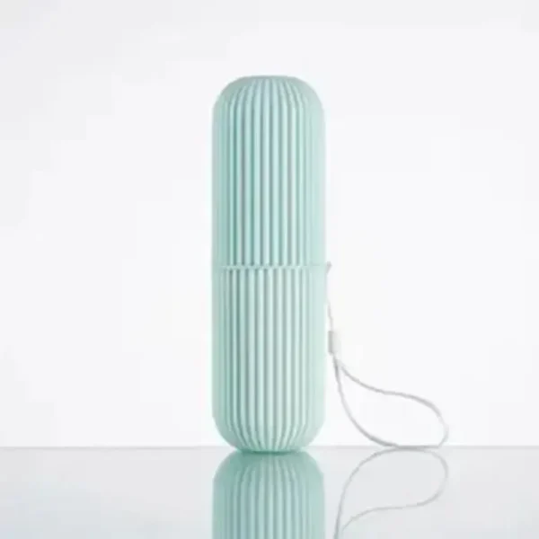Étui de voyage portable pour brosse à dents et dentifrice