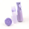 Ensemble de 3 pièces : peigne en silicone, flacon applicateur
