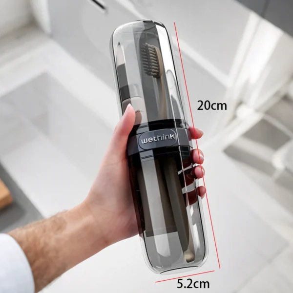 Étui de transport portable pour brosse à dents