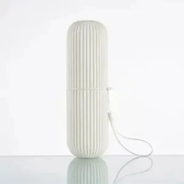 Étui de voyage portable pour brosse à dents et dentifrice