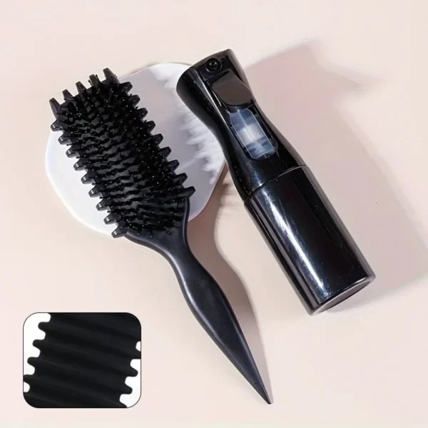 Kit professionnel de coiffure (2 pièces) : brosse « Candy »