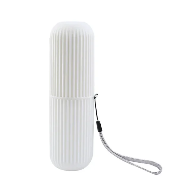 Étui de transport portable pour brosse à dents et dentifrice