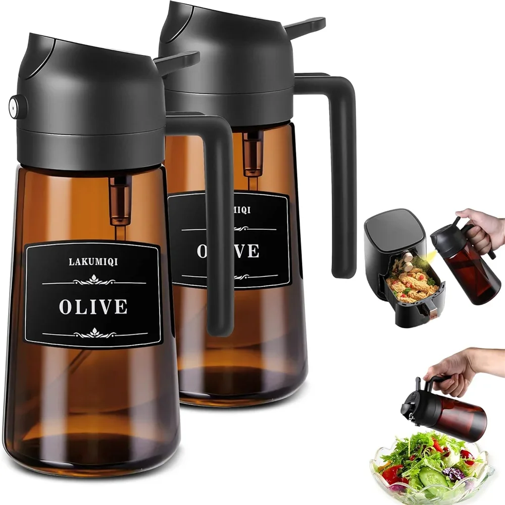 Bouteille d'huile d'olive anti-fuite de 470 ml