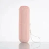 Étui de voyage portable pour brosse à dents et dentifrice