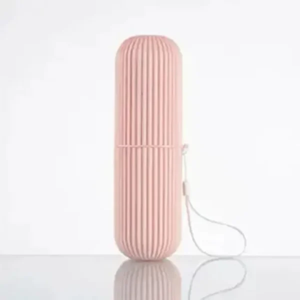 Étui de voyage portable pour brosse à dents et dentifrice