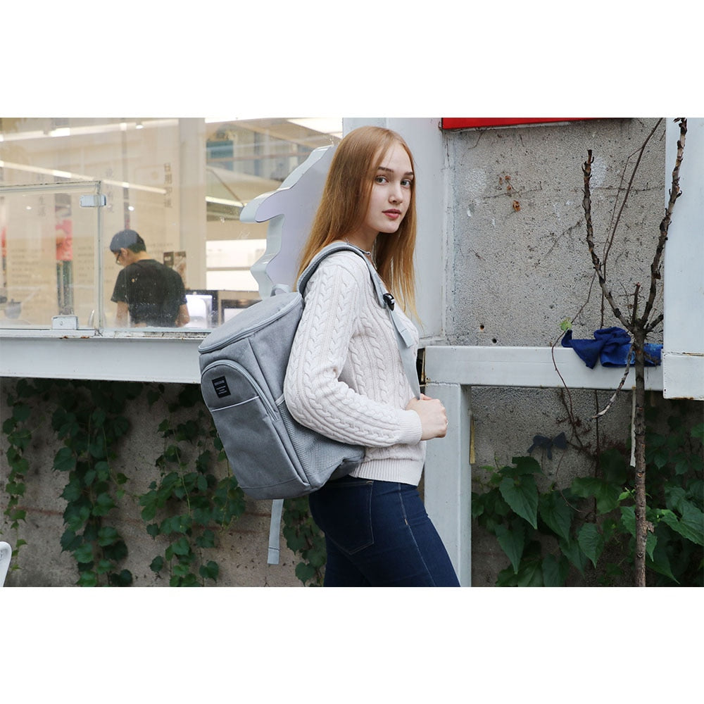 Sac à dos isotherme 20l gris