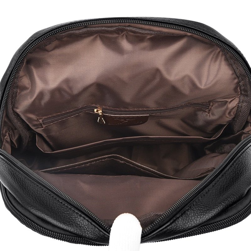 Sac à dos en similicuir pour femme