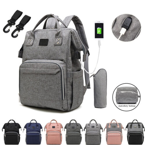 Sac à dos bébé avec port de chargement USB