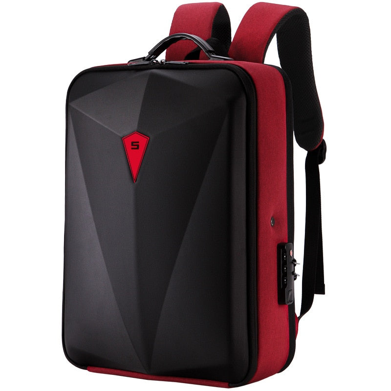 Sac à dos ordinateur rouge – Image 2