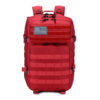 Sac à dos rouge style armée américaine