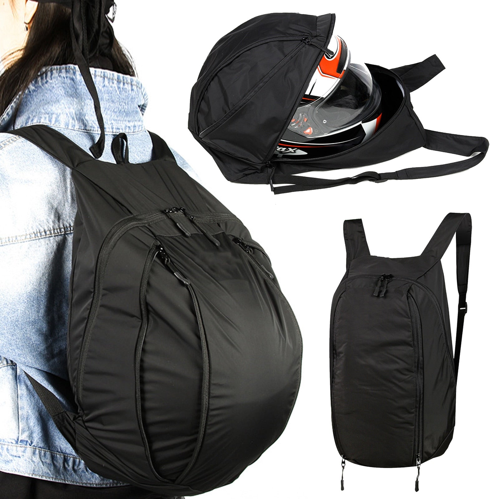 Sac à dos moto grande capacité
