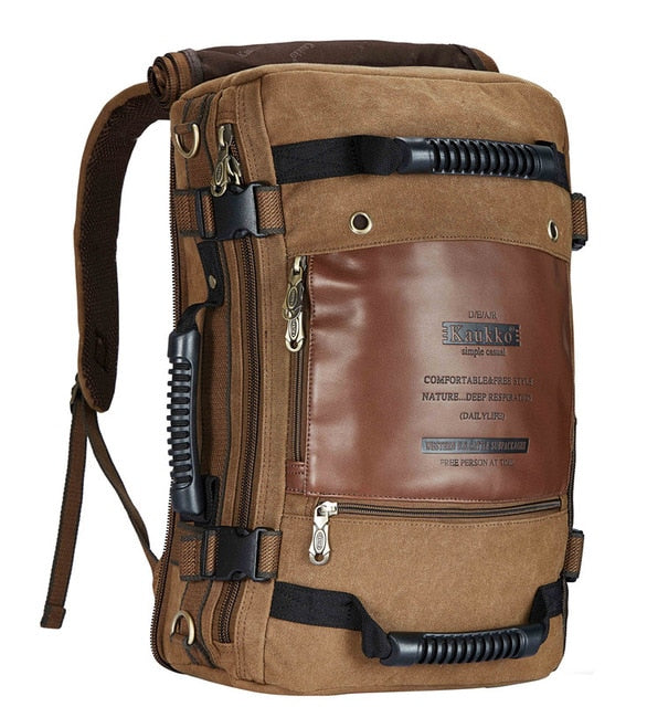 Sac à dos vintage Canvas pour homme – Image 2